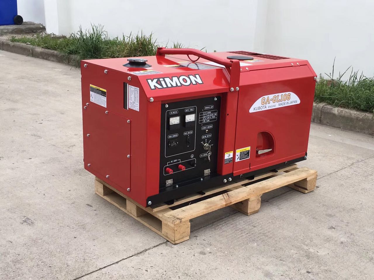 久保田柴油發(fā)電機 6KW單相 GL106