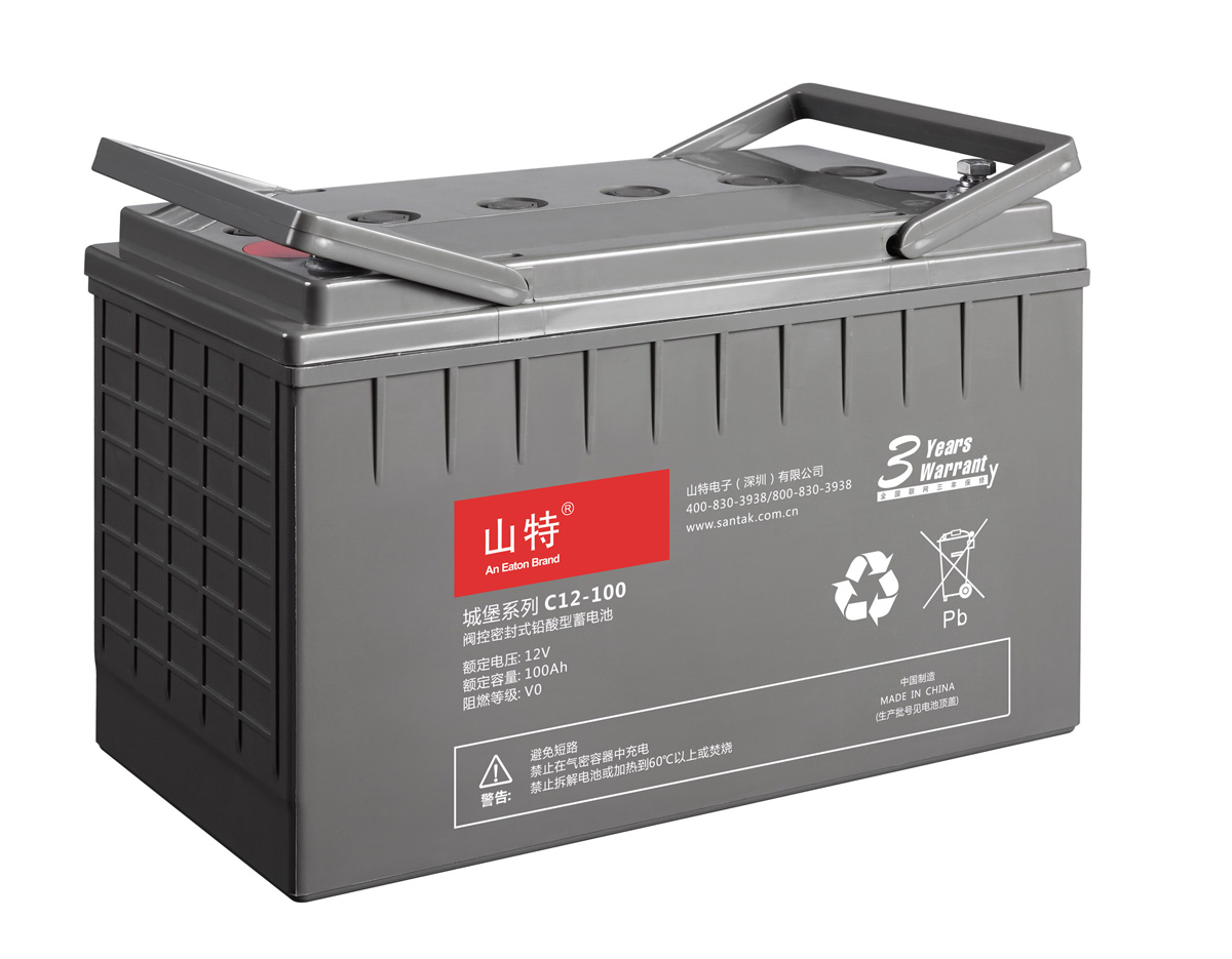 山特城堡C12V系列電池 C12-250-AH